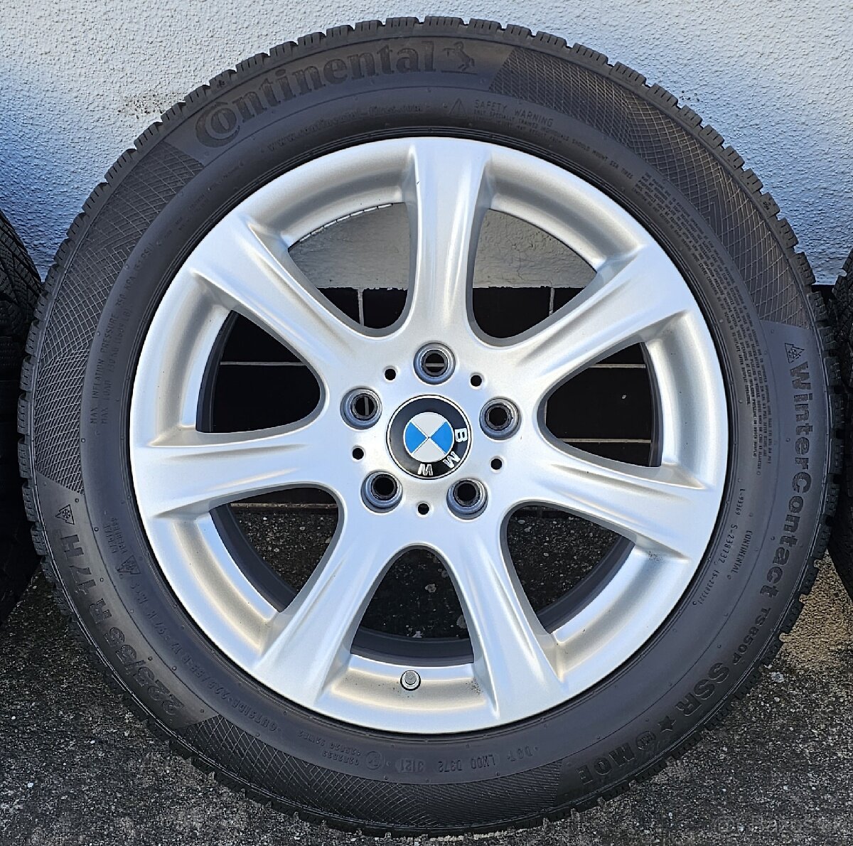 BMW R17 StarSpoke, F34 séria 3 GT, 5x120, 225/55 R17 zimné