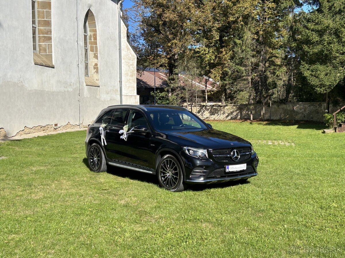 Svadobné Auto Mercedes GLC 43 AMG Black