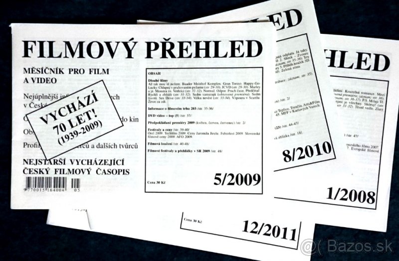 Filmový přehled 2008 - 2011