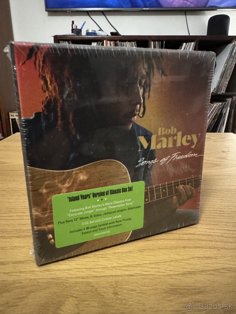 BOB MARLEY - SONGS OF FREEDOM - Box