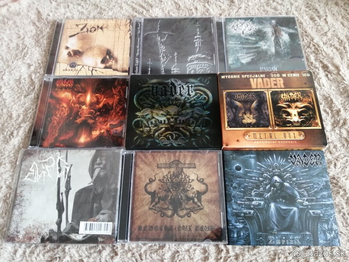 METALOVÉ CD2,ORIGINALY 1.VYDANIE,PART 2