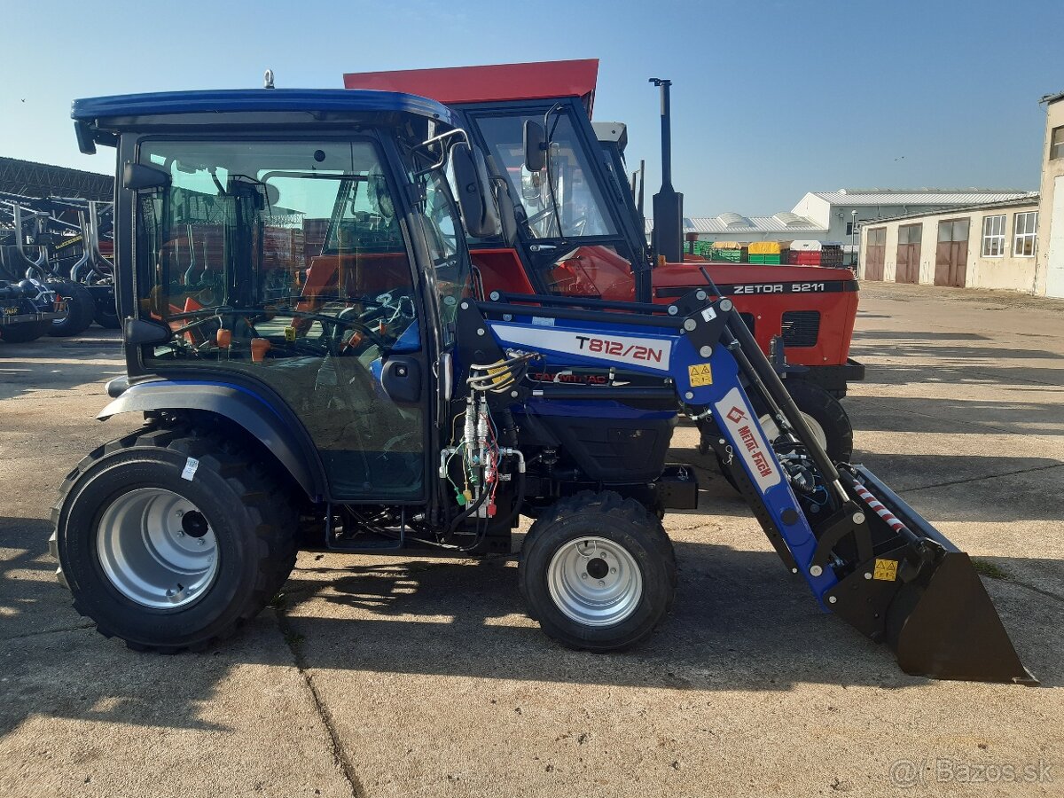 Traktor Farmtrac 26 4WD Compact, kabina, čel.nakladač