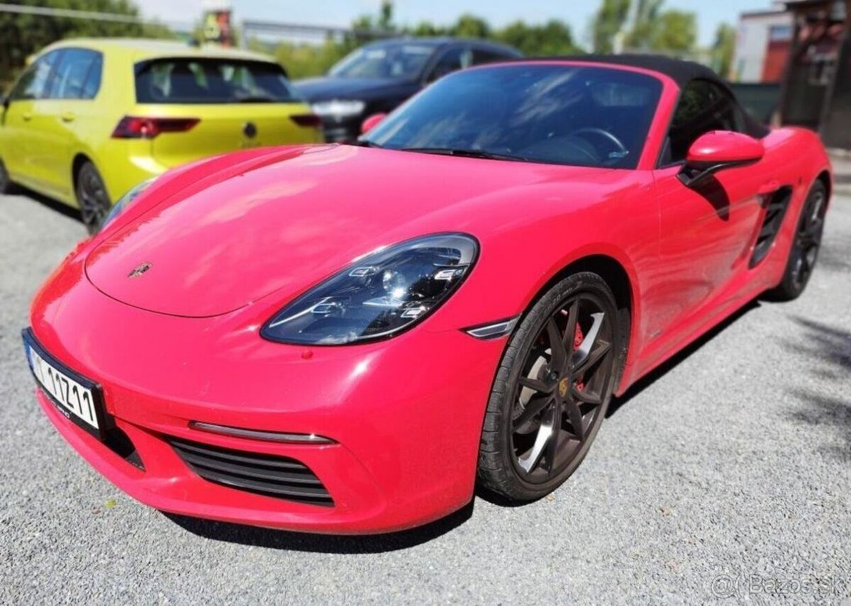 Porsche Boxster 718 BOXSTER S KABRIOLET benzín automat