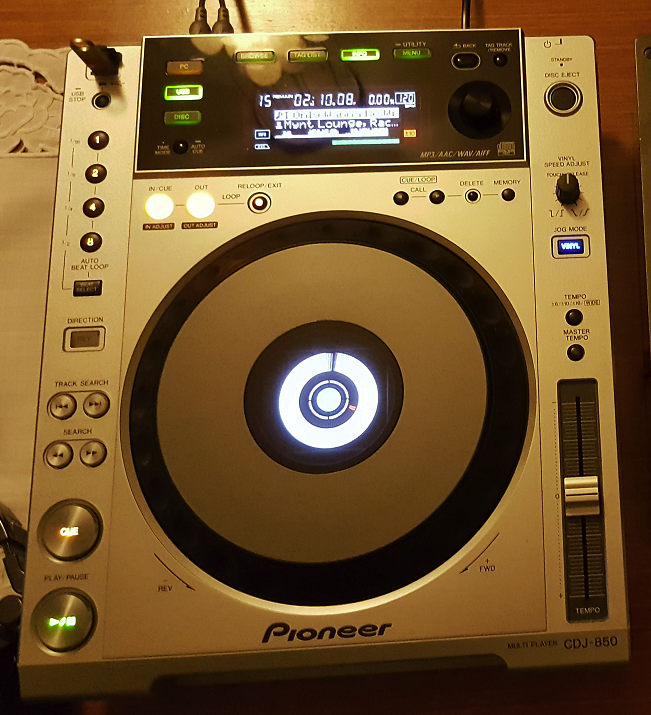 CDJ Pioneer CDJ850 Silver