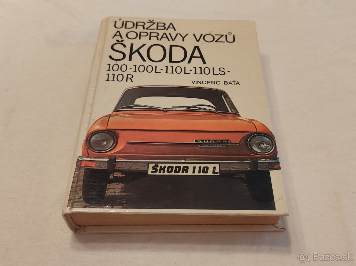 Škoda 100  110  110R manuál údržba opravy veterán - Š110R