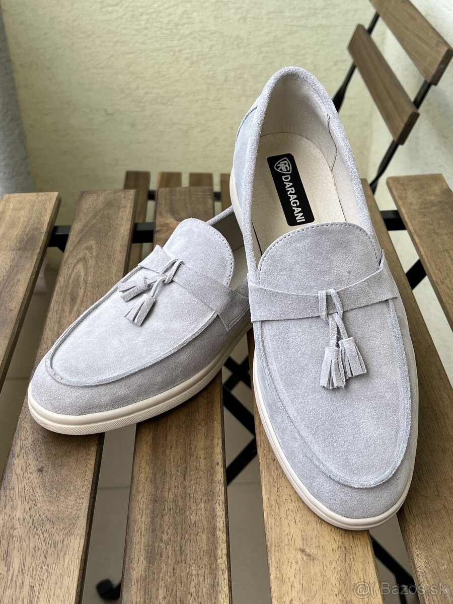 Panske topanky LOAFERS Lordsy Mokasiny 42 2/3