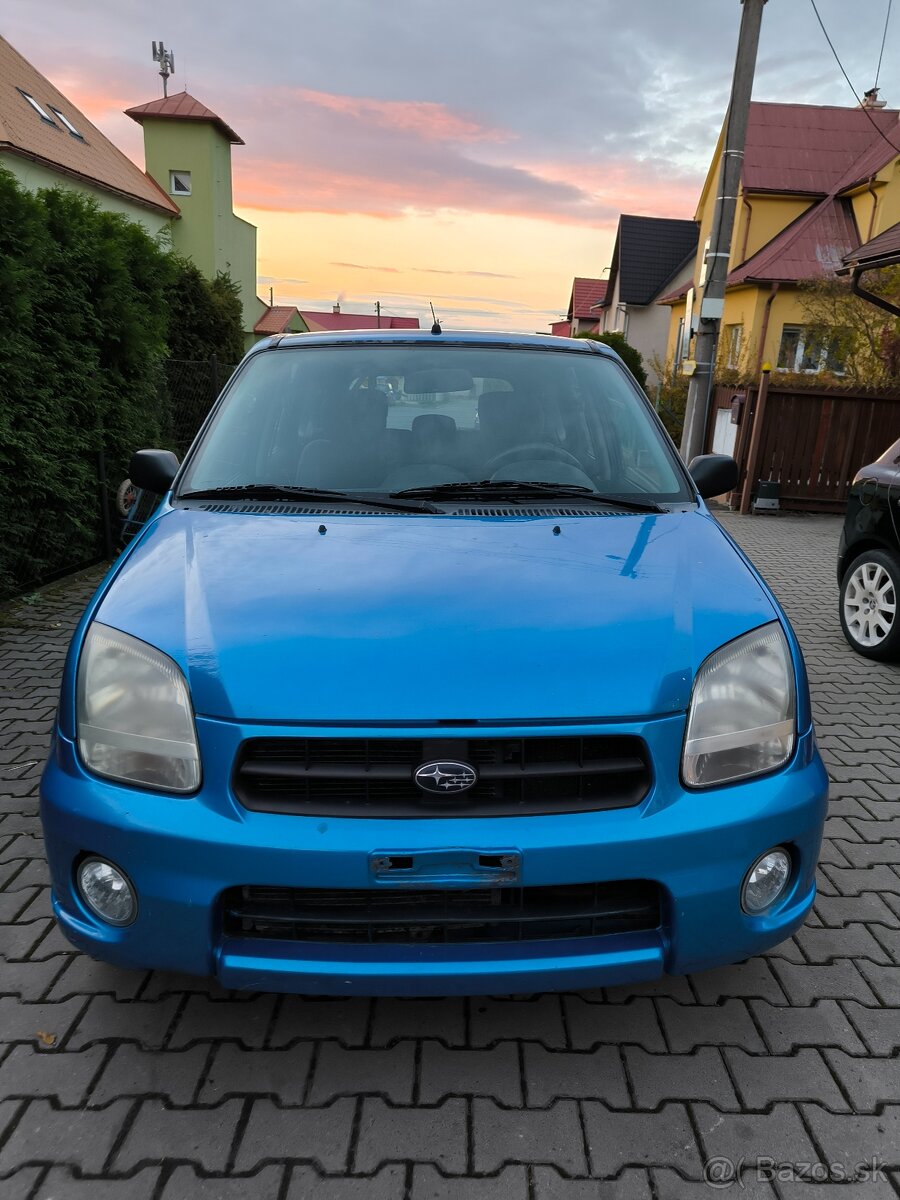 Náhradní díly ze Subaru Justy G3X, Suzuki Ignis, 4x4