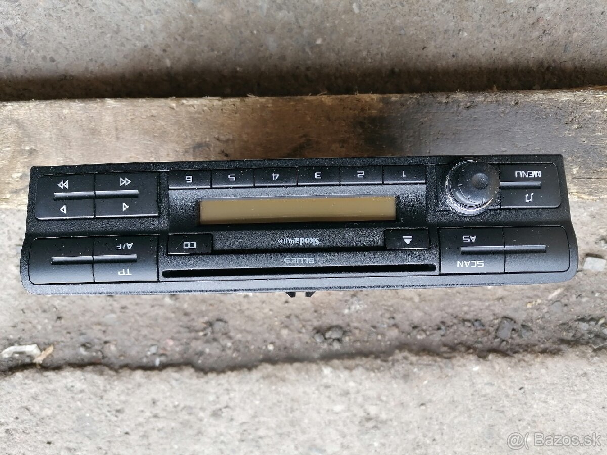 škoda radio blues