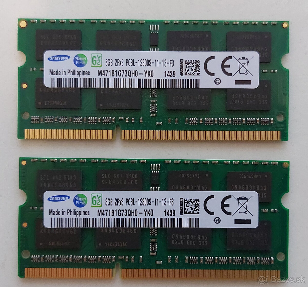 8GB DDR3L 1600Mhz SODIM