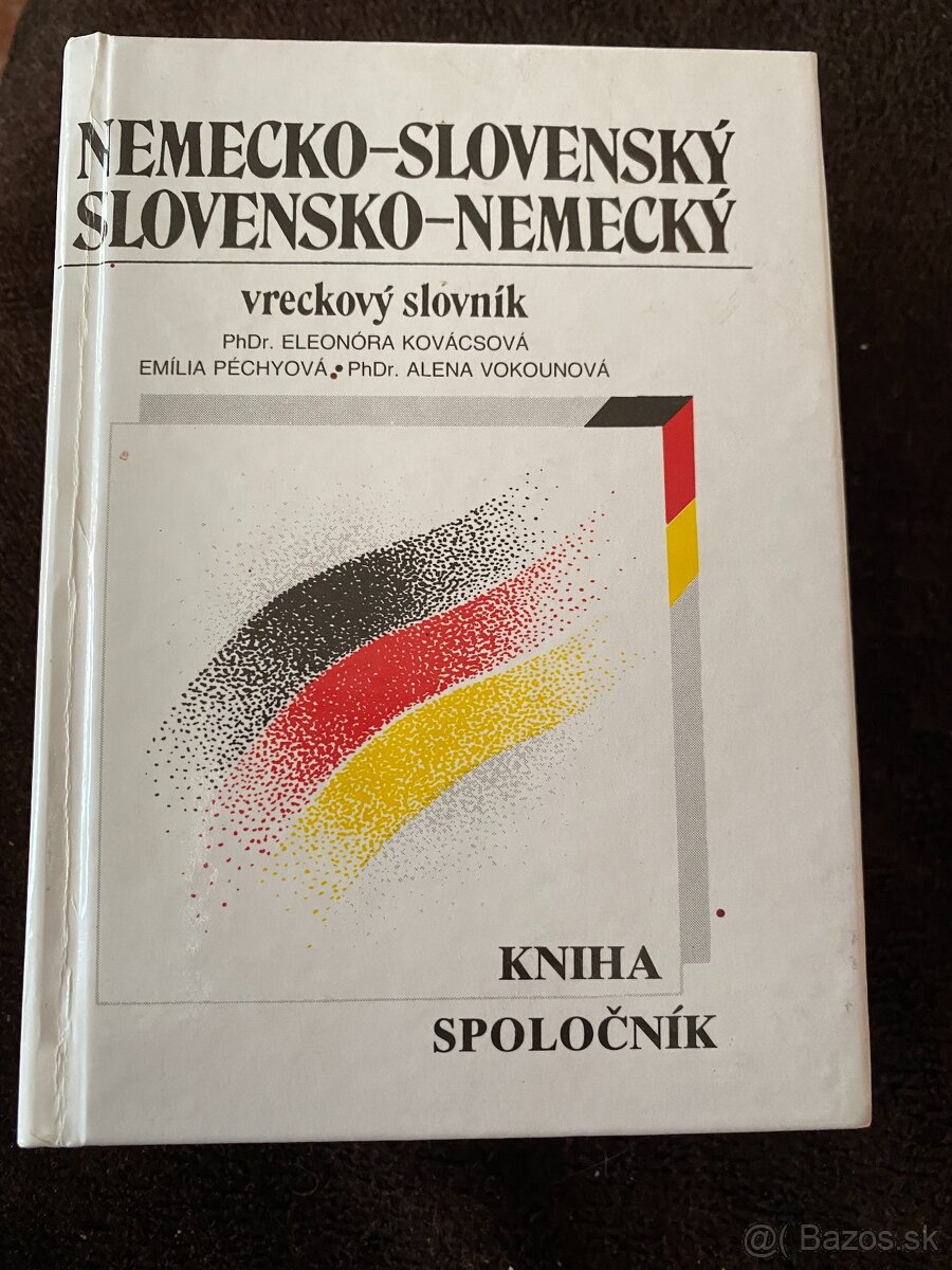 Nemecko-slovenský a slovensko-nemecký slovník.