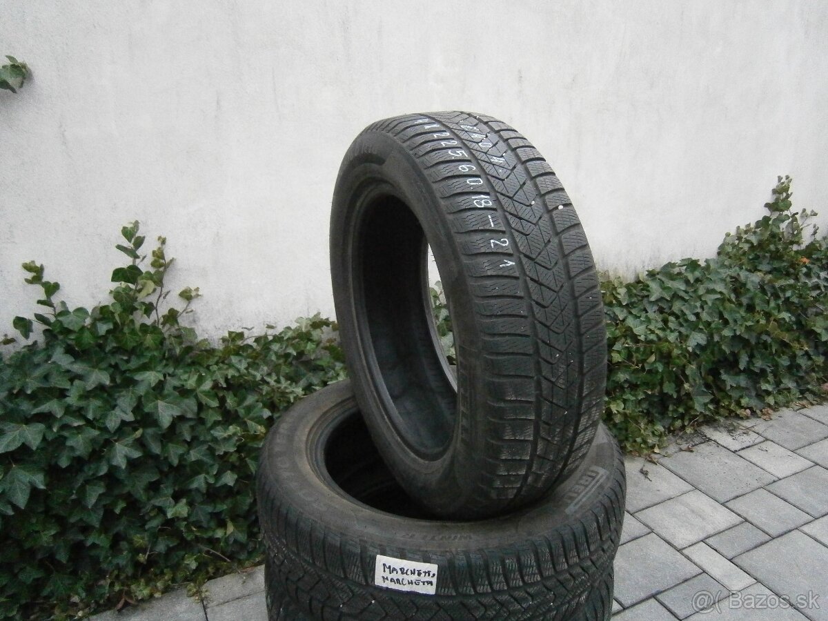 Predám 4x zimné pneu Pirelli 225/60 R18 104HXL