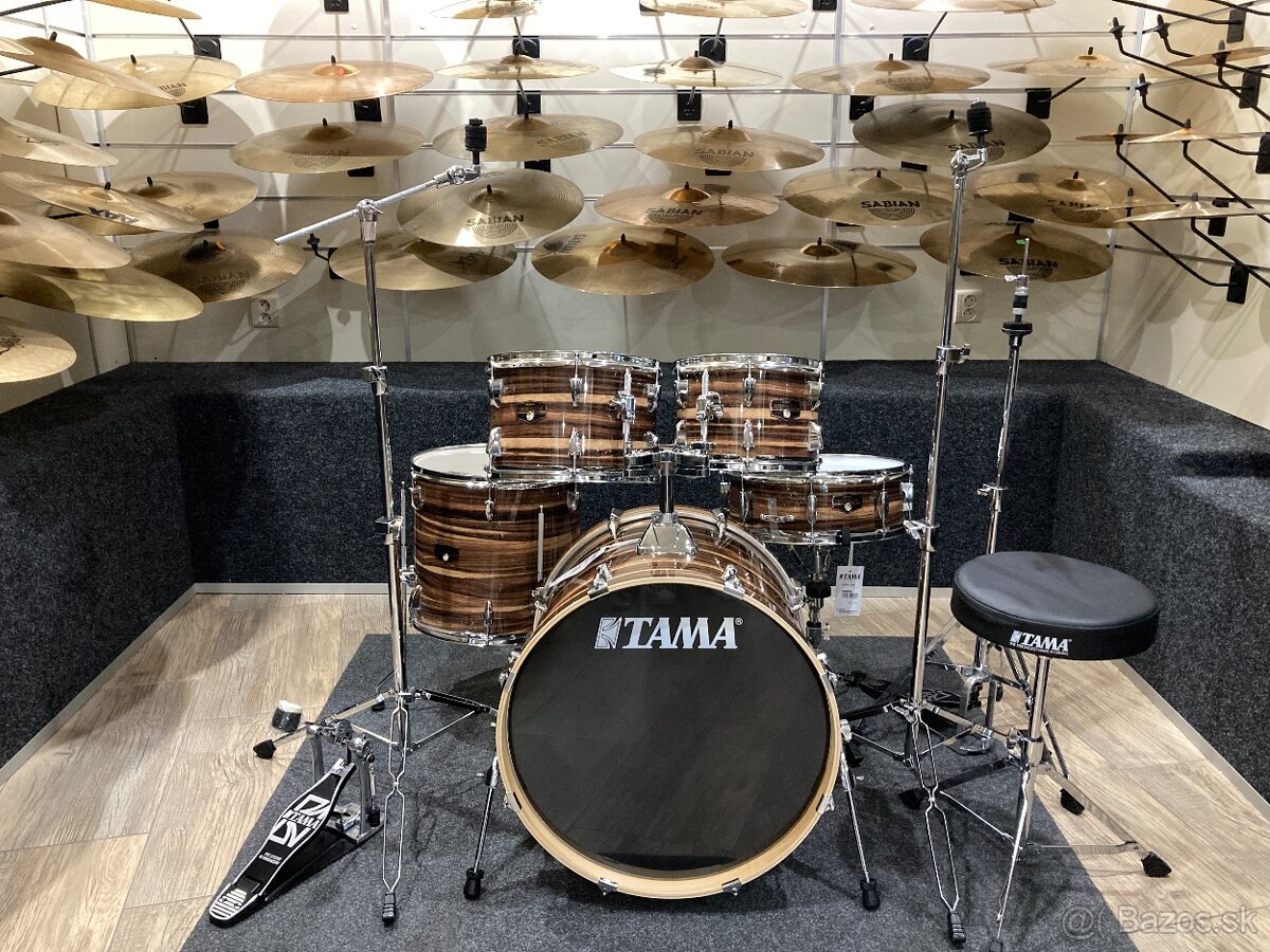 TAMA IMPERIALSTAR STUDIO SET 20,10,12,14,14 + CINELY NOVE