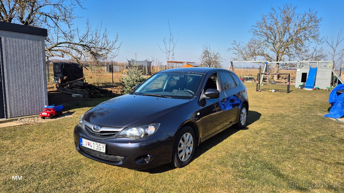 Subaru Impreza,  automat, benzín, vyrobené 12/2011