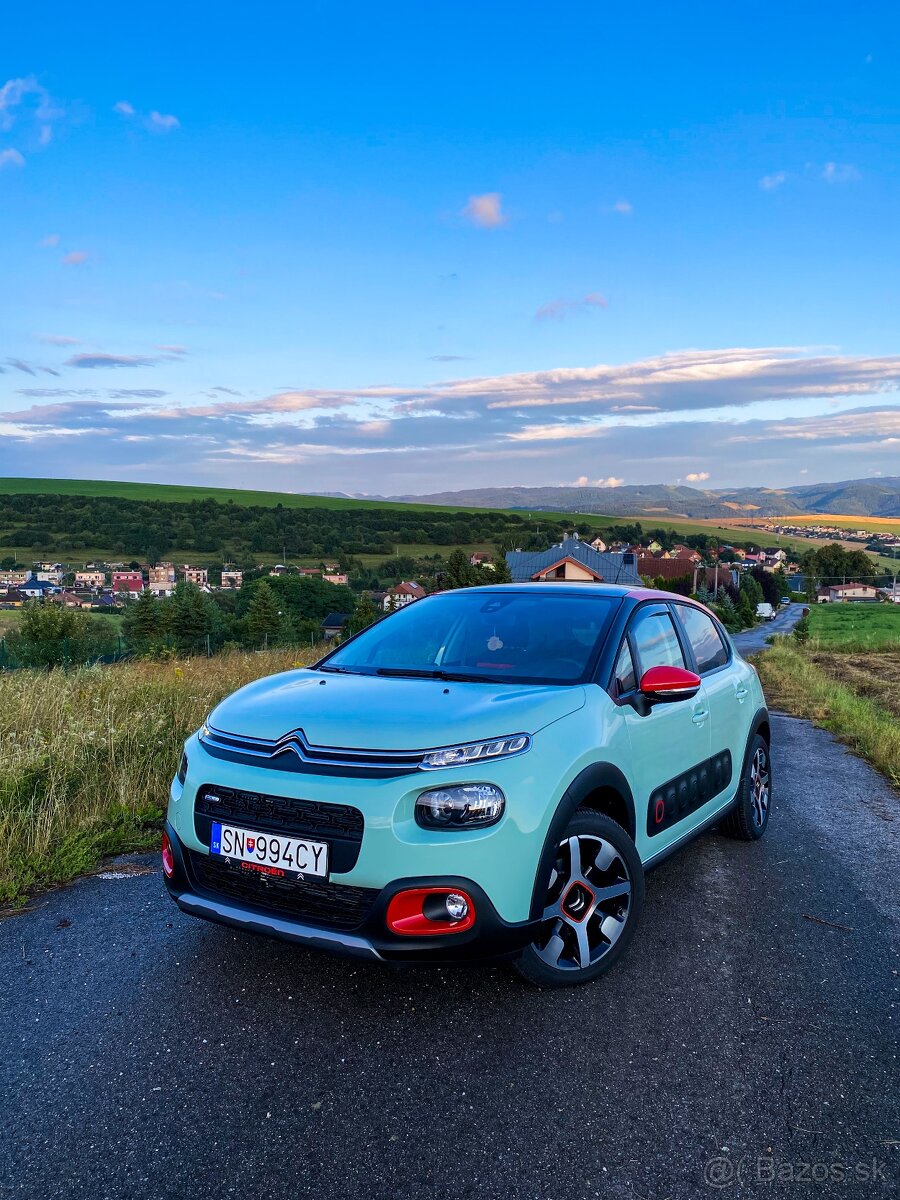 Citroën C3 1.2 PureTech 2017 SHINE 2473km