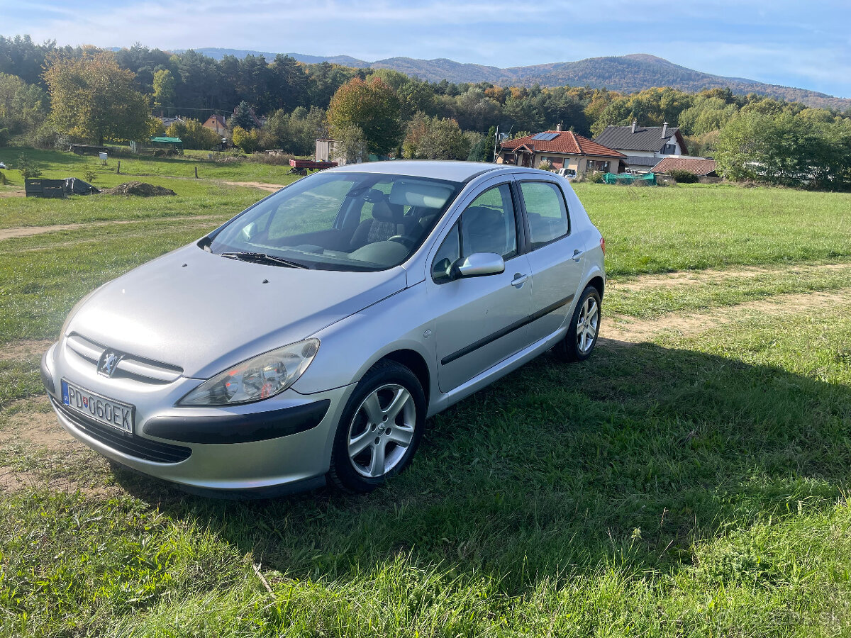 peugeot 307 2,0hdi 100kw r.v 2003