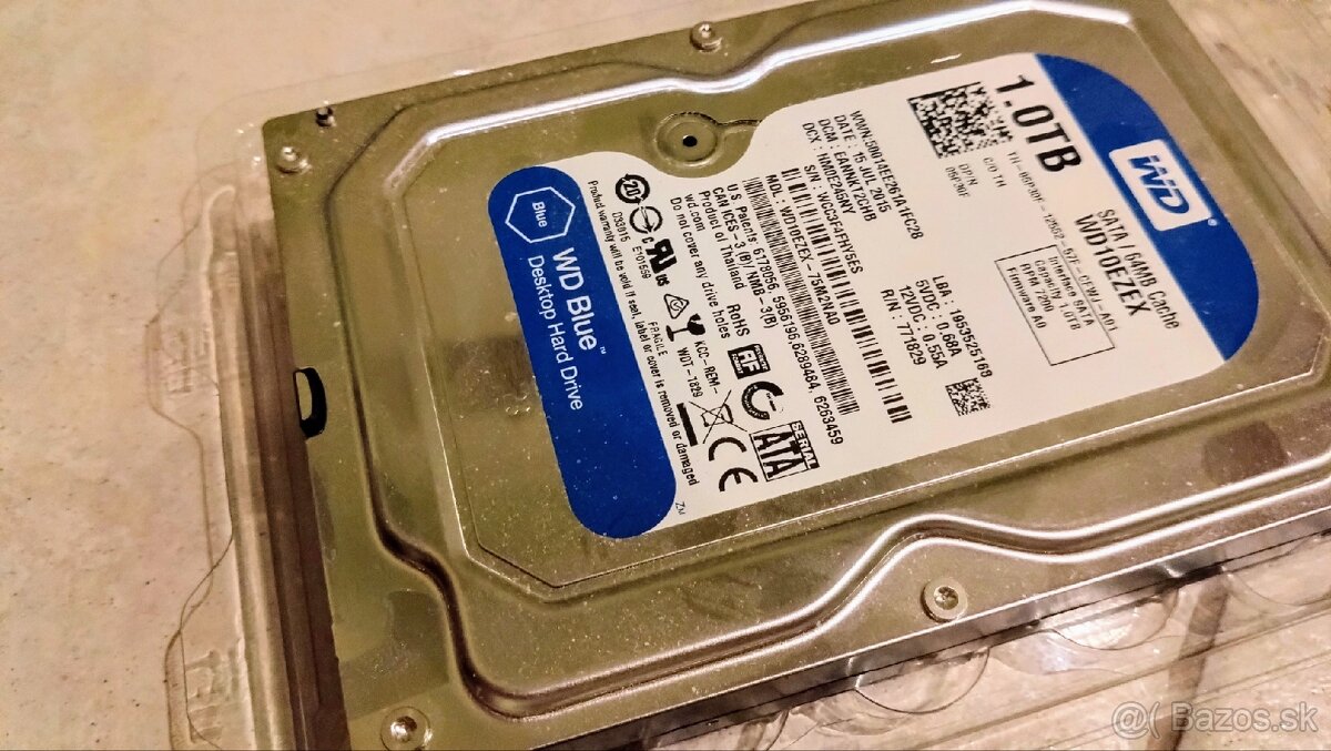 WD Blue 1TB, 64Mb cache