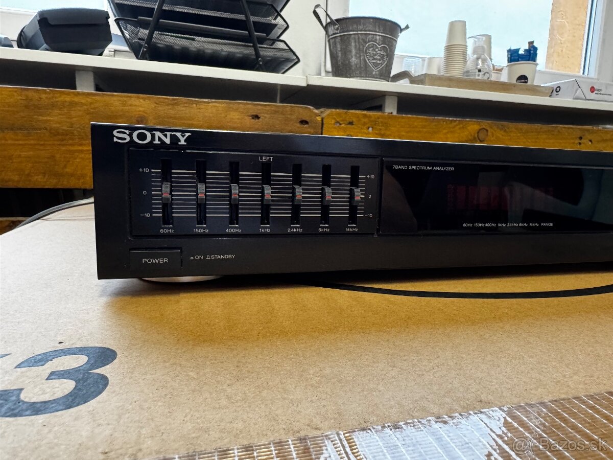 Predám grafický ekvalizér Sony SEQ-411