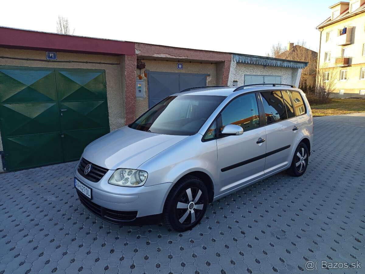 Volkswagen Touran 1,9 TDI  6-st, Manuál