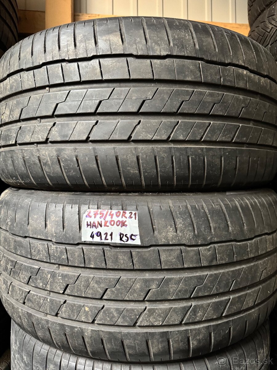 — Letne pneu 275/40 R21 Hankook