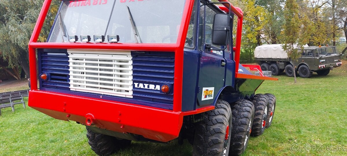 Tatra 813 8×8 truck trial