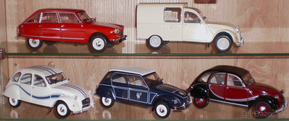 Modely CITROEN , 1:24 , HACHETTE