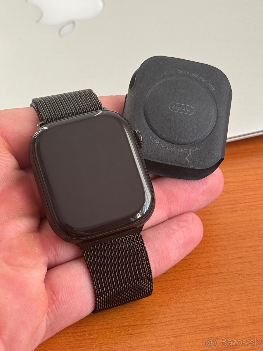 Apple Watch 10 46mm Jet Black GPS 1 Rok ZÁRUKA