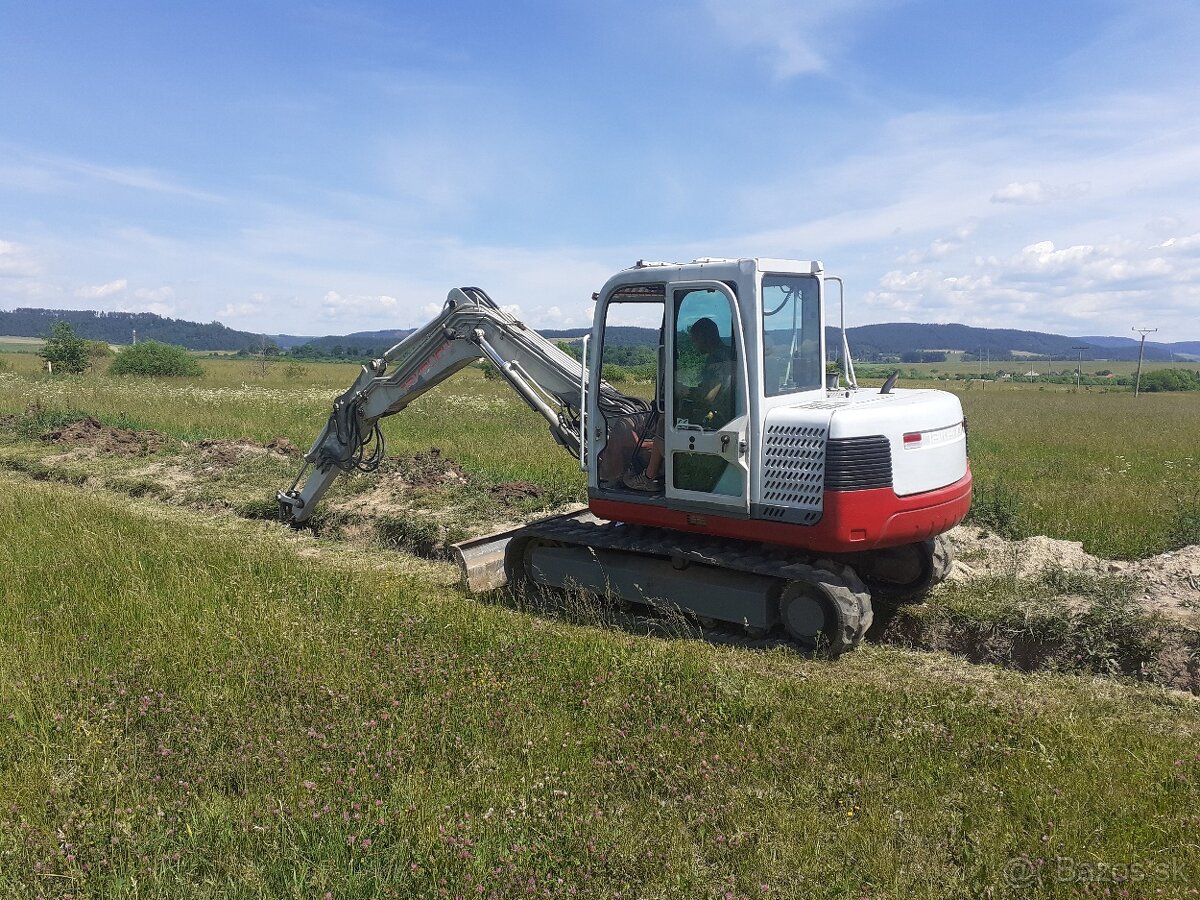 Takeuchi tb 175- bager powertilt-traktorbager