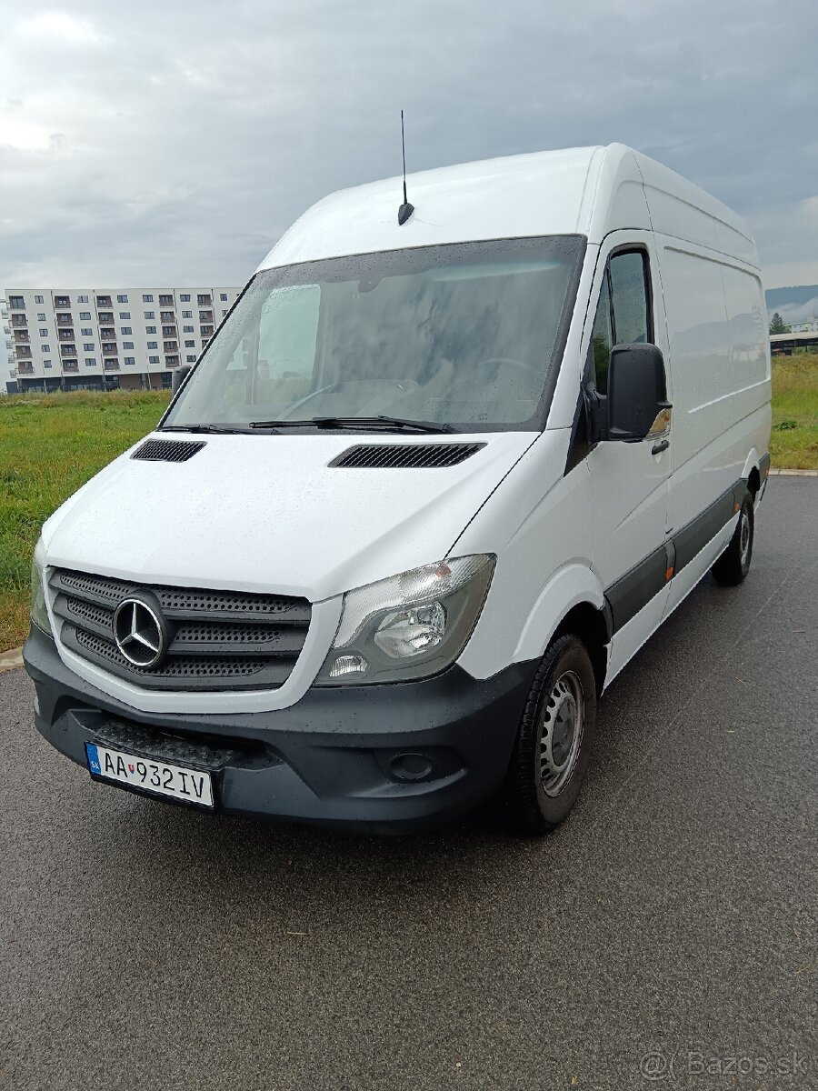 Predám dodávku mercedes benz sprinter 09/2016