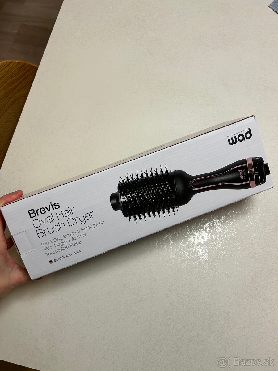 NOVÝ KULMOFÉN (3v1): BREVIS OVAL HAIR BRUSH DRYER