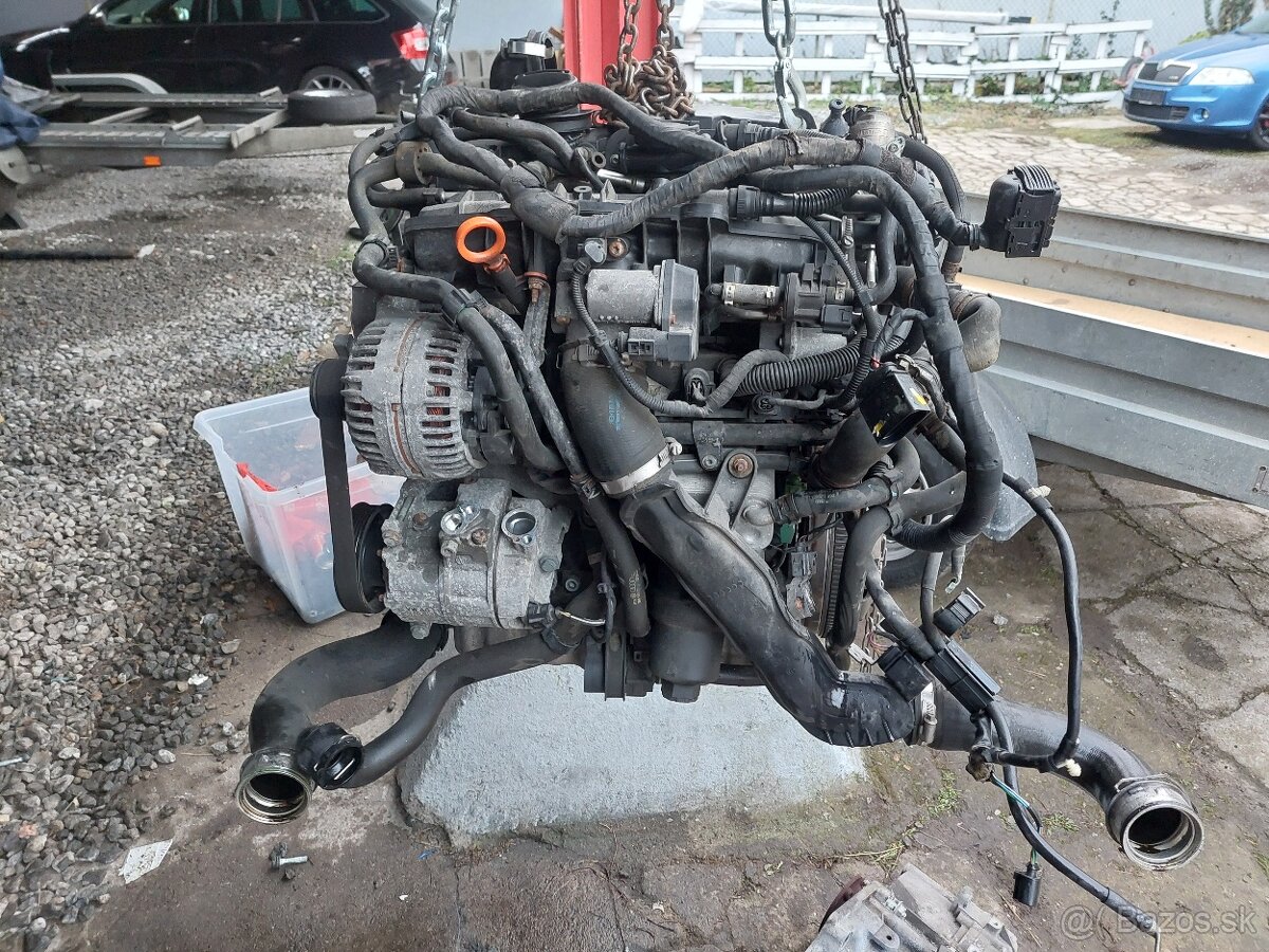 Motor 2.0 TFSI, 147 kW, BWA, kompletní, 232 tkm