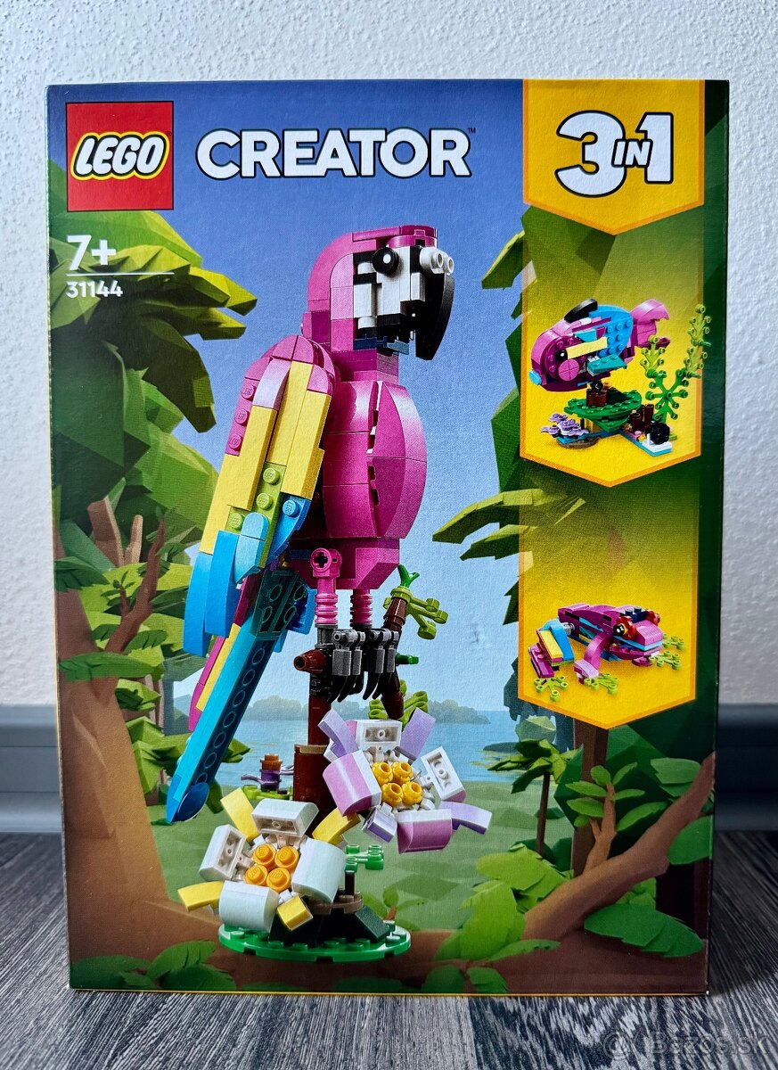 Lego 31144 Creator Exotický ružový papagáj