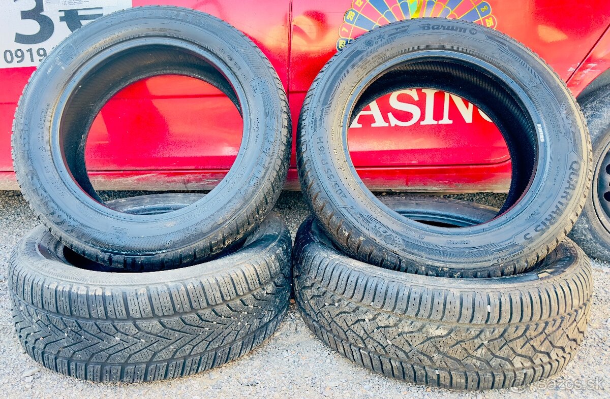 205/55 R16 Barum Quartaris 5, Semperit Speed zimné pneumatiy