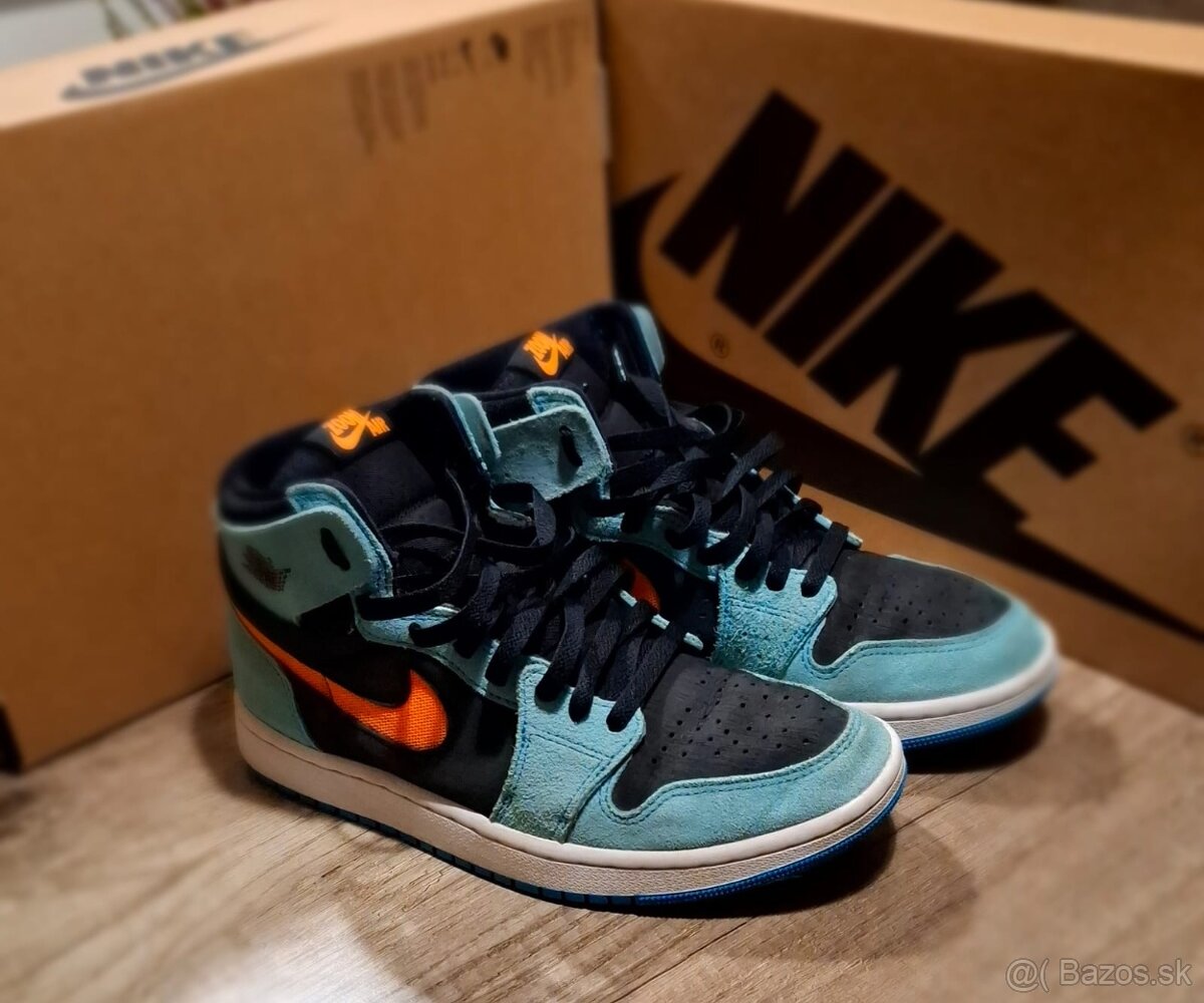 Predám tenisky Air Jordan 1 Zoom Aqua bleanched