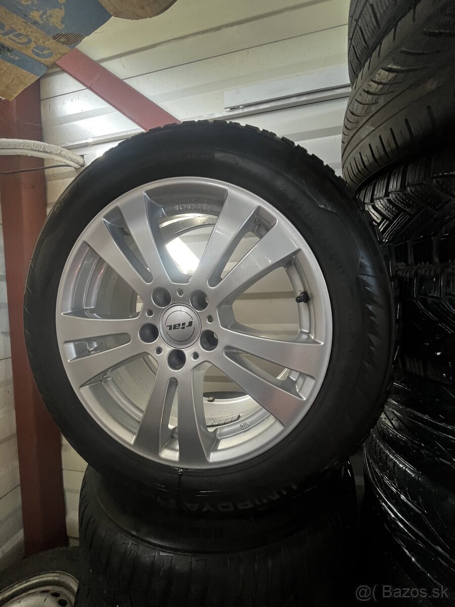 Disky 5x112, 225/55 R17 Rial, ET 45