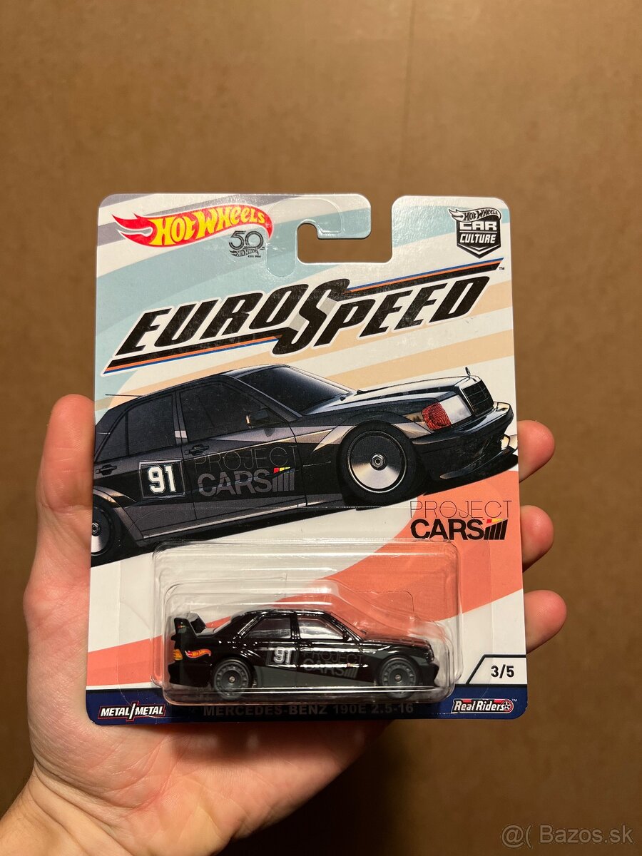 Hot Wheels Mercedes-Benz 190E Euro Speed