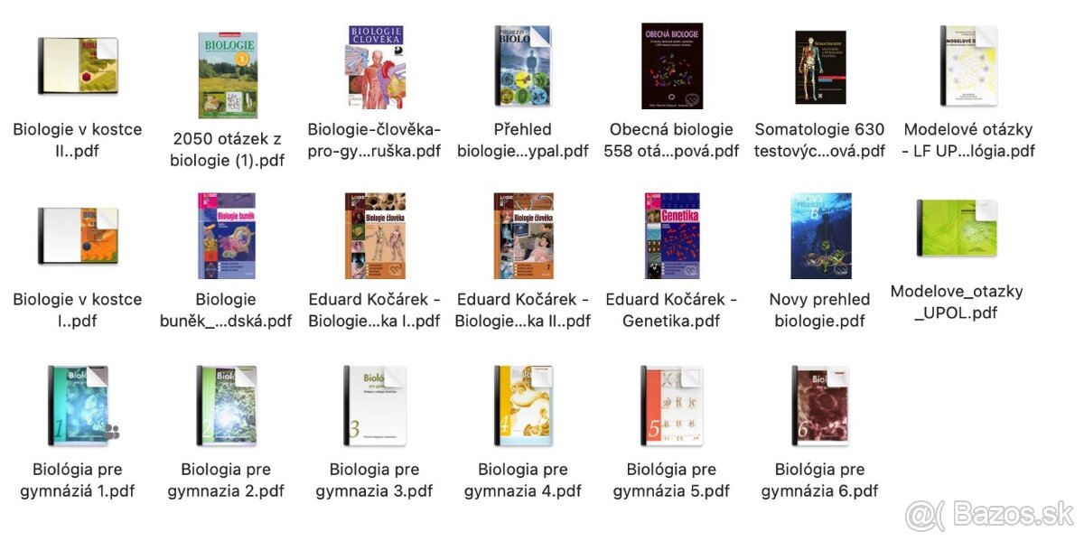 Odporúčaná literatúra na LF UPOL, LF MUNI, LF OU