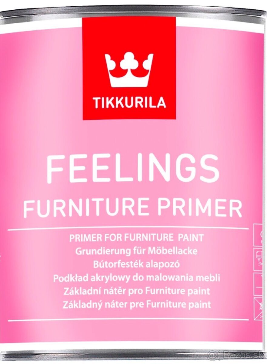 Predam zakladnu bielu farbu Tikkurila Primer