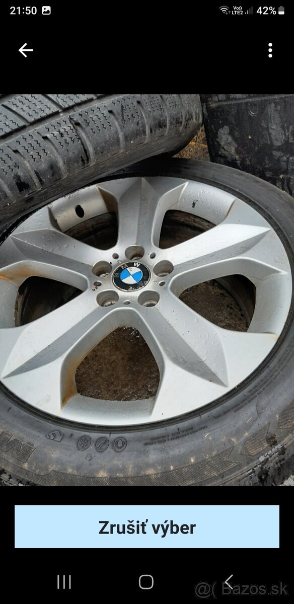 DISKY ORIGINÁL BMW X6 R19 255/50 5X120