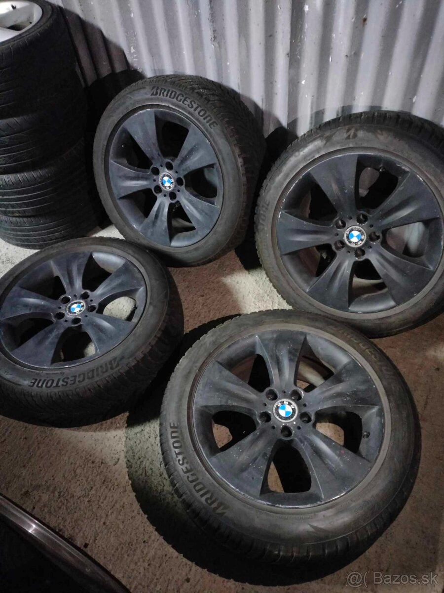 4ks alu disky orig. BMW 5x120 R19 pneu 225/50 r19