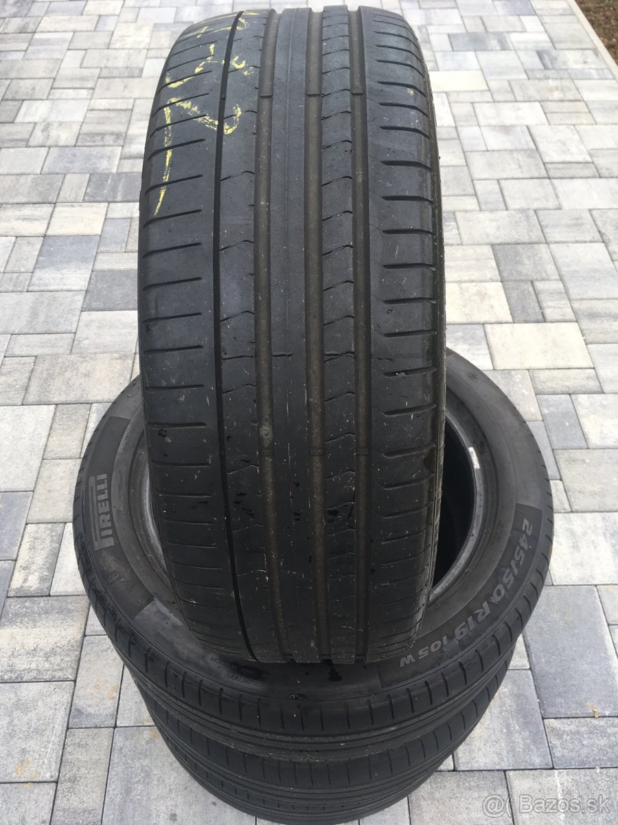 245/50 R19 105W 5mm Predam pneu Pirelli P Zero 4x