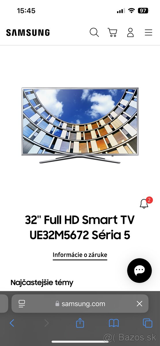 Smart tv sansung