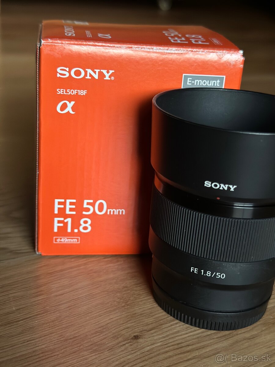 SONY FE 50 mm f/1,8