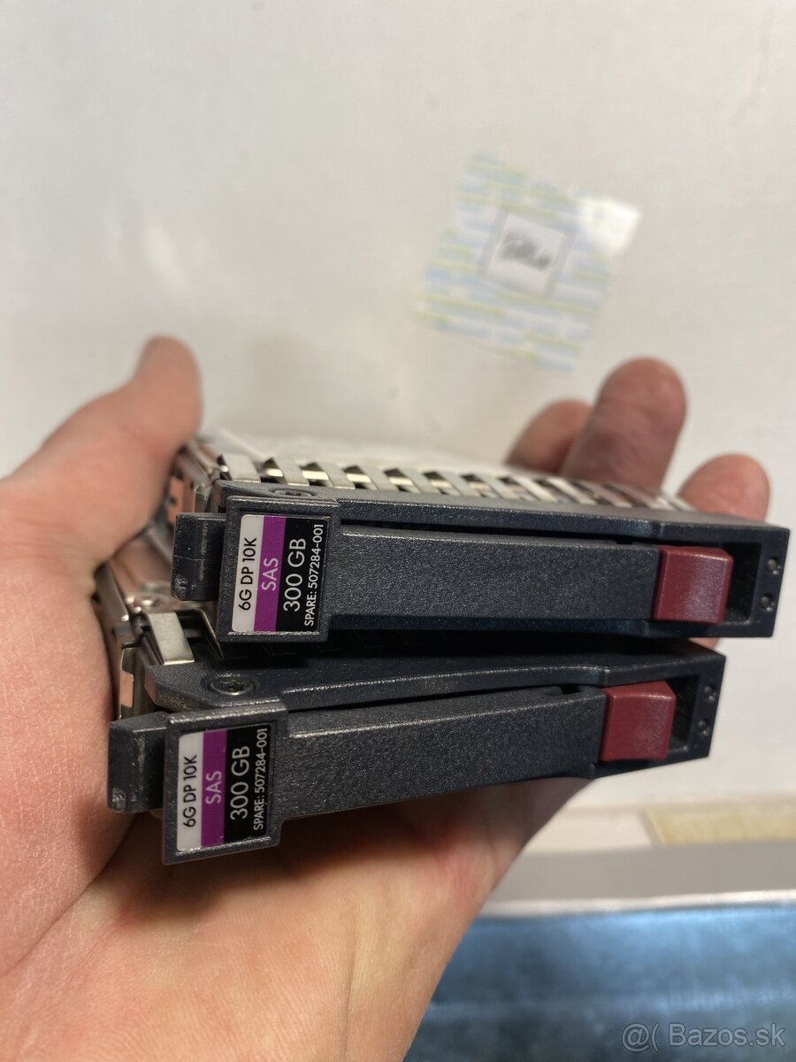 Predam 2x 300GB Hotswap server 10K SAS HDD