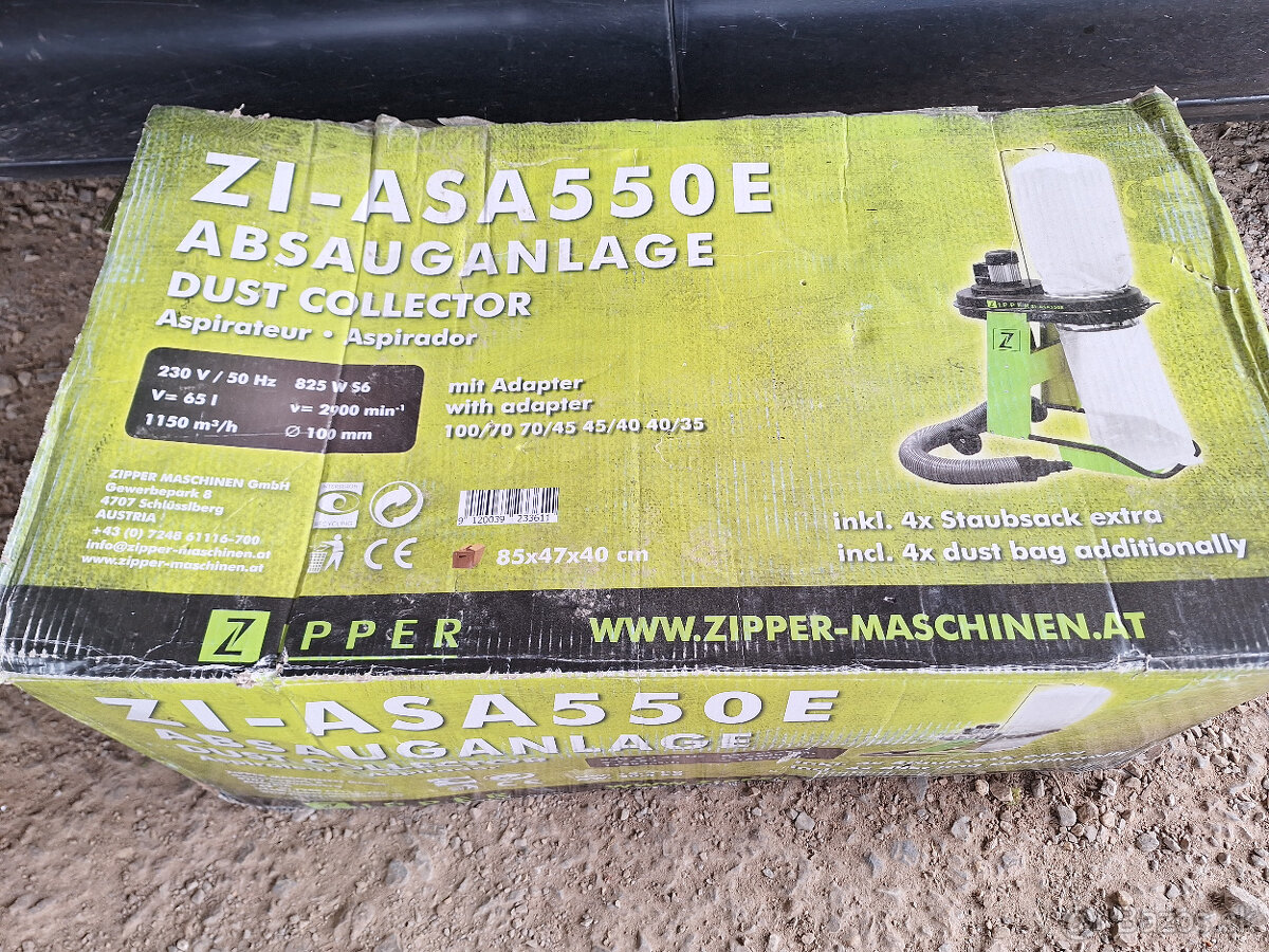 Odsavac pilin Zipper ZI-ASA550E