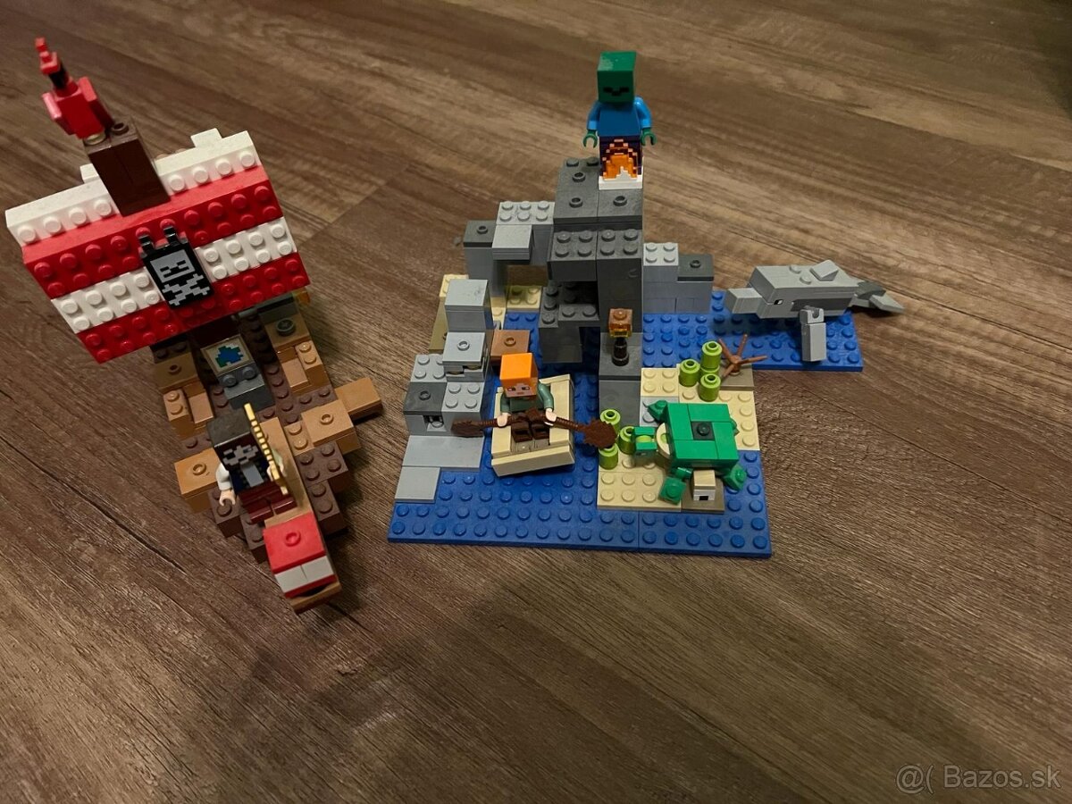 Lego minecraft, city, technics