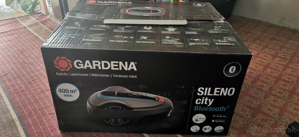 Roboticka kosačka Gardena Sileno City