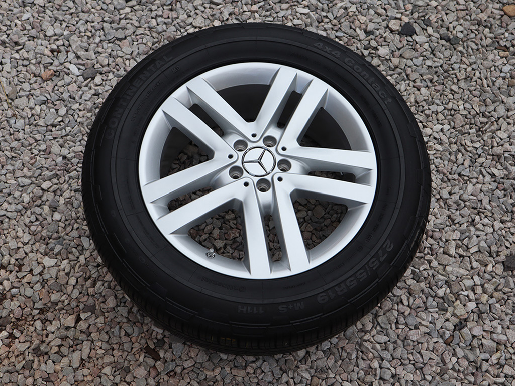 19" Alu kola = 5x112 = MERCEDES GL = LETNÍ + ČIDLA TPMS