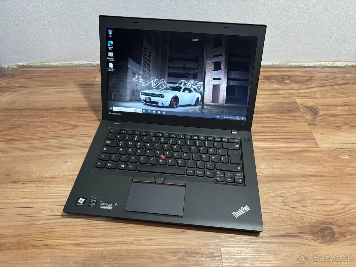 Lenovo ThinkPad T450, i5 5300U, 8GB RAM, 256GB SSD, Win 10