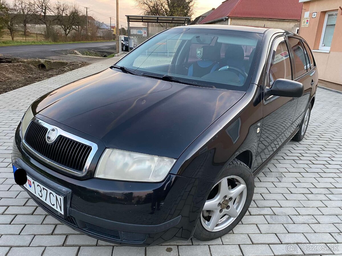 Škoda Fabia 1.4 benzin r.v2002 55kw