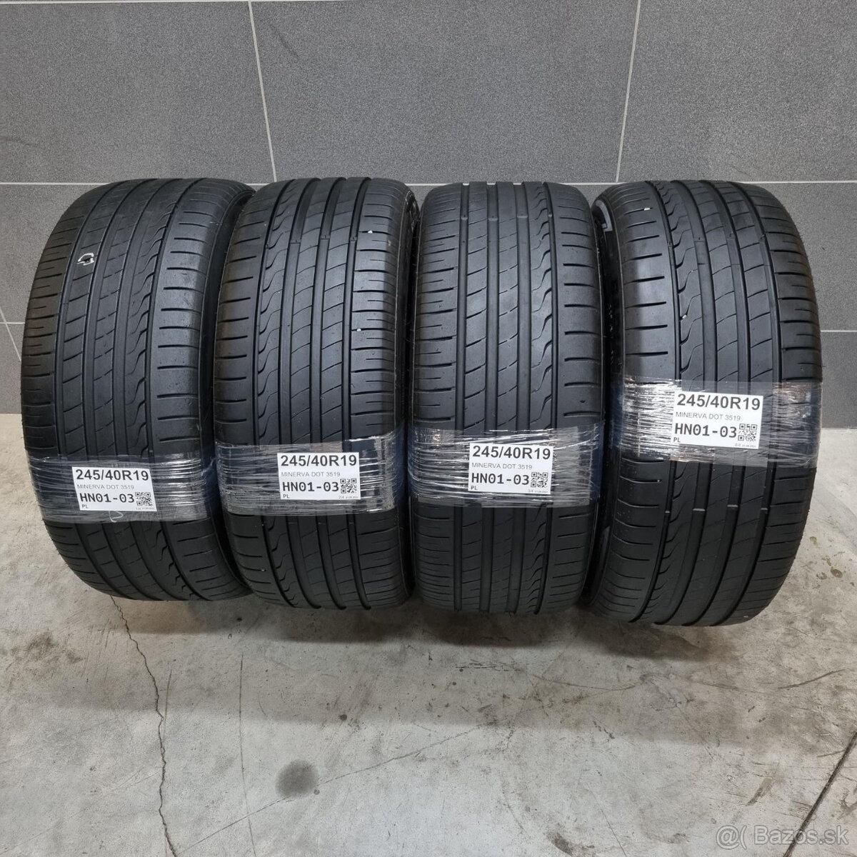 Letné pneumatiky 245/40 R19 MINERVA DOT3519